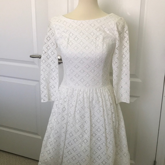 Lilly Pulitzer Dresses & Skirts - Lily Pulitzer lace white dress